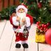 Aufmer Electric Christmas Santaâ”‚Electric Santa Claus Toy With Santa Claus And Backpack Christmas Singing Santa Musical Shaking Santa Party Decorations Easter Decorations