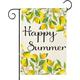 Hello Sunshine Garden Flag Summer Garden Flag Funny Flower Yard Flag Double Sided Seasonal House Flags Garden Flags for Outside Front Door Mailbox Lawn Patio Poolside Lakeside (Yellow Flower)