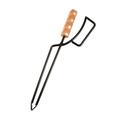 Outdoor Camping Barbecue Charcoal Clip Birch Wood Wood Handle Charcoal Clip Tongs Clip Fireplace Clip Anti-scalding Clip Camping Wood Carbon Stove Wooden Handle