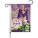 YCHII Easter Garden Flag He is Risen Spring Easter Flag Large Vertical Easter Cross Double Sided for Home Farmhouse Yard Outdoor Decorations