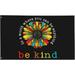 In A World Where You Can Be Anything Be Kind Garden Flag In Peace Outdoor Floral Mini Yard Flag House Flags Double-Sided Farmhouse Sign For Home Garden Decoration