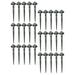 50 Pcs Horseshoe Nails Metal for Fixing Tool Stable Equipment Tacks Replaceable Hoof Fixators