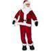 Life Size Christmas Santa Animated Singing And Dancing Santa Claus Xmas Decoration 6FT