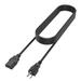 PKPOWER 6ft UL AC Power Cord Cable for JBL IRX108BT 1 300W Powered 8 Portable Bluetooth Speaker 8 in. Black LN