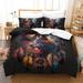 Fashion Bedspreads Dream Catcher Wolf Printed Comforter Cover Pillowcase Adult Home Bedding Set Full (80 x90 )