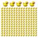 100/200PCS Mini Rubber Ducks Miniature Resin Ducks Yellow Duckies ; Tiny Q8M7