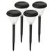 Christmaslights Lawn Lamp Halloween Landscape Lighting Solar Outdoor Garden White PC Abs 4 Pcs