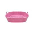 VALSEEL Silicone Kitchen Utensils Set Reusable Gas Fryer Silicone Baking Tray Flower Shaped Fryer Tray Pad kitchen Utensils