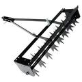 32 Tow Behind Lawn Aerator Soil Penetrator Spikes Tractor Soil Mower Hitch