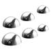 Garden Reflective Ball 6 Pcs Home Hemisphere Mirrors Ornament Decorations Stainless Steel