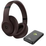 Beats Studio Pro Wireless Headphones Deep Brown with A03031 10000mAh Power Bank