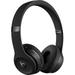 Refurbished Beats by Dr. Dre Solo3 Wireless Matte Black Beats Icon Collection On Ear Headphones MX432PA/A