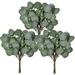 12 Pcs Artificial Eucalyptus Branches and Leaves High Quality Natural Eucalyptus Leaves Eucalyptus Leaves for Home Office Party Wedding Bouquet Decor