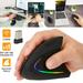 2.4G Wireless Vertical Mouse iMounTEK Battery Powered Ergonomic Optical Mouse with 6 Buttons 800 12001600 DPI for Laptop Desktop PC Black