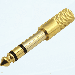 1/4 to 1/8 Audio Adapter - Portable Stereo Audio Adapter - Headphone Adapter Converter 6.35mm(1/4 inch) Male to 3.5mm(1/8 inch) Female Headphone Jack Plug Gold Plated