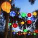 6.5 Meters 30 Lanterns Solar Lantern String Lights Lantern Decorative Lights for Garden Terrace