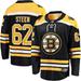 Men's Fanatics Branded Oskar Steen Black Boston Bruins Home Breakaway Player Jersey