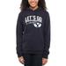 Women's Navy BYU Cougars Let's Go Pullover Hoodie