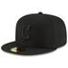 Men's New Era Black/Black Cleveland Guardians 59FIFTY Fitted Hat