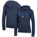 Women's Champion Navy Tufts University Jumbos Core 2.0 Fleece Raglan Pullover Hoodie