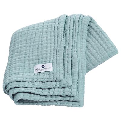 nordic coast company Baby Musselindecke Jade Grün