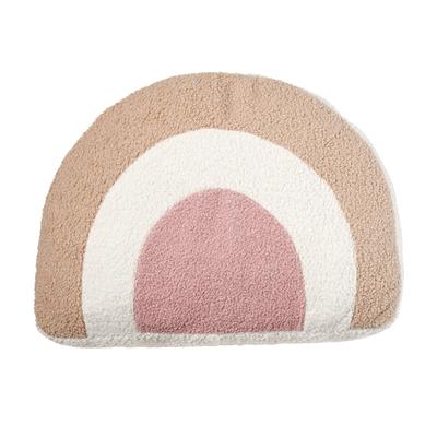 nordic coast company Regenbogenkissen Teddy Rosa Weiss Image