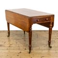 Antique Mahogany Pembroke Table | Drop Leaf Extending Console | M-3863