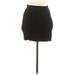 A.L.C. Casual Mini Skirt Mini: Black Solid Bottoms - Women's Size Large