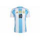 adidas Argentina 2024 Messi Home Authentic Jersey White/Blue Burst