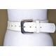 90S White G Star Leather Belt