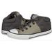 Converse Shoes | Converse Boy's Silver & Charcoal Chuck Taylor All Star Axel Old Sneaker Size 1 | Color: Gray/Green | Size: 1b