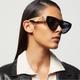 Gucci Accessories | New Gucci Gg1333s 004 Women’s Sunglasses Gucci | Color: Black/Orange | Size: Os
