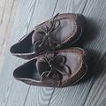 Columbia Shoes | Columbia Dockside Brown Leather Boat Shoes / Loafers - Men's 11 | Color: Black/Brown | Size: 11