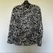 J. Crew Tops | Jcrew Button Down Top In Leopard Print | Color: Black/White | Size: 2