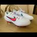 Nike Shoes | Nike Zoom Hyperdiamond 3 Womens | Color: White | Size: 8