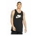 Nike Shirts | Men's Nwt Nike Nsw Knit Tank Top Black White | Color: Black | Size: Xs