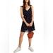 Madewell Dresses | Madewell Faux Wrap Floral Dress | Color: Blue/Red | Size: 4