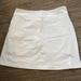 Athleta Shorts | Athleta White Tennis Skort | Color: White | Size: L