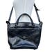 Madewell Bags | Madewell Sloane Satchel Bag Crossbody Black Cowhide Leather Handbag Used | Color: Black/Gold | Size: Os