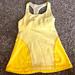 Lululemon Athletica Tops | Lululemon Woman’s Racerback Tank Top | Color: Yellow | Size: M