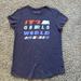 Under Armour Shirts & Tops | Girls Under Armour Tshirt Size Large | Color: Purple/Silver | Size: Lg