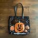 Disney Bags | Disney Mickey Halloween Sequins Tote Bag | Color: Black | Size: Os