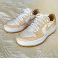 Nike Shoes | Authentic Nike Air Jordan 1 Elevate Low ‘White Onyx’ | Color: Tan/White | Size: 7.5
