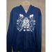 Disney Shirts | Disney's Grumpy Full Zip Up Hoodie Mens Size Medium. Navy Blue And White | Color: Blue/White | Size: M