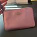 Coach Bags | Coach Pink Wristlet/Wallet Coach Authentic Zip Around Wristlet | Color: Pink | Size: Os