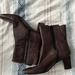 Nine West Shoes | Nine West Brown Bootie Heels | Color: Brown | Size: 9.5