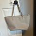 Kate Spade Bags | Euc Kate Spade Dana Tote Cream Shoulder Bag Purse Neutral Tan Designer Leather | Color: Cream | Size: Os