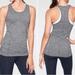 Athleta Tops | Athleta Fastest Track Gray Racerback Athletic Tank Top Women’s Size Large | Color: Gray | Size: L