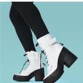 Converse Shoes | Converse All-Star Gr82 Heeled Boots | Color: Black/White | Size: 11