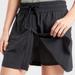 Athleta Shorts | Athleta Expedition Zip Front Black Skort | Color: Black | Size: 4